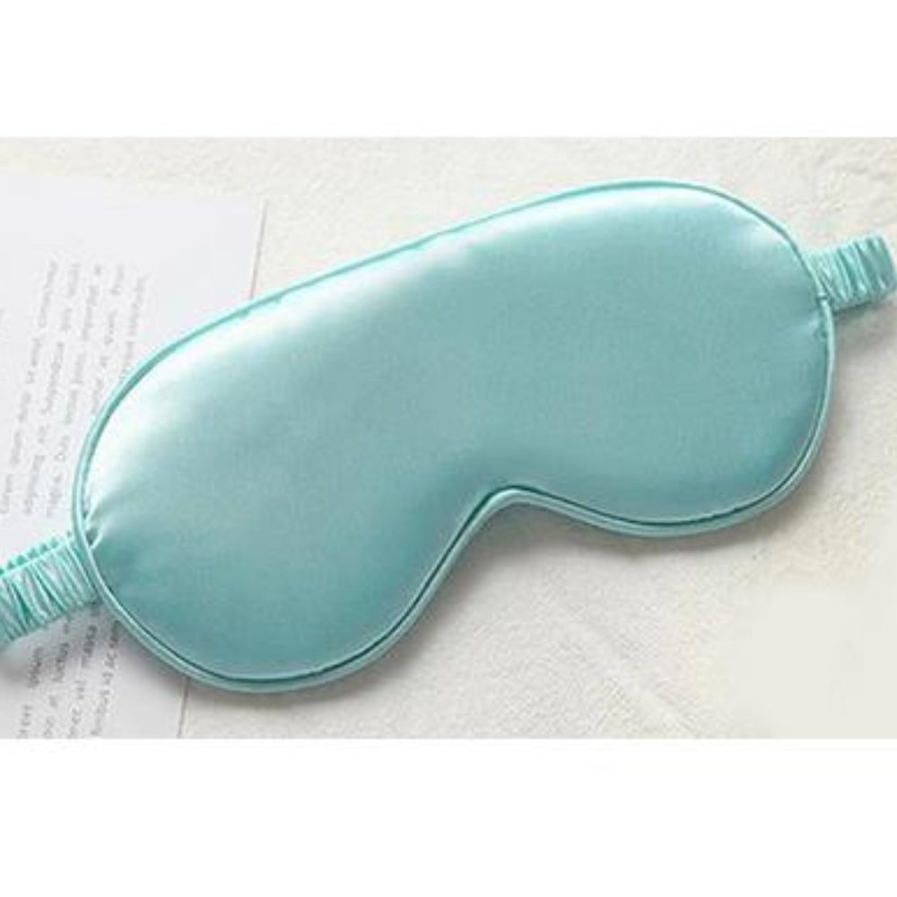 Blue sleeping eye mask